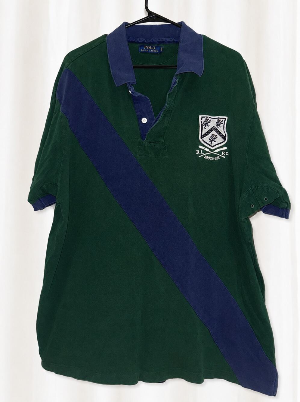 Vintage Polo Ralph Lauren RLFC Crest Rugby Polo Men's Size 2xb